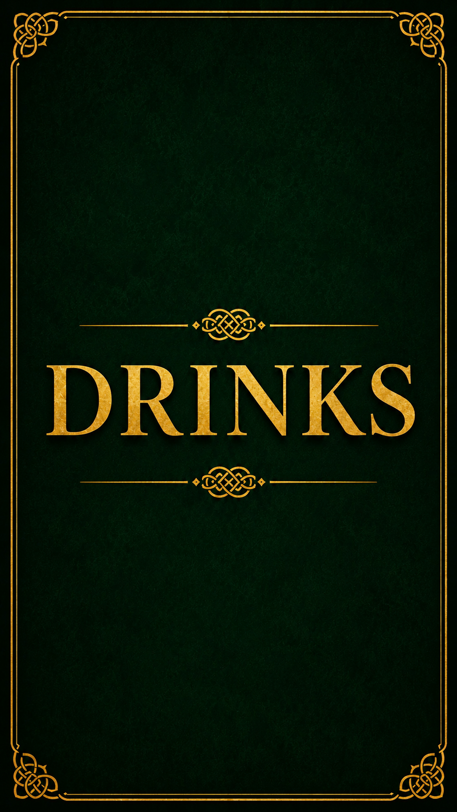 Celtic Irish Pub menu page 10